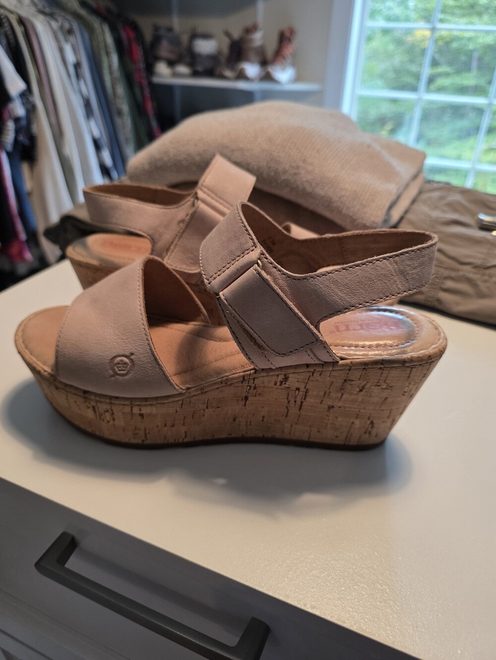 Women’s Born Cork Wedge Sandals